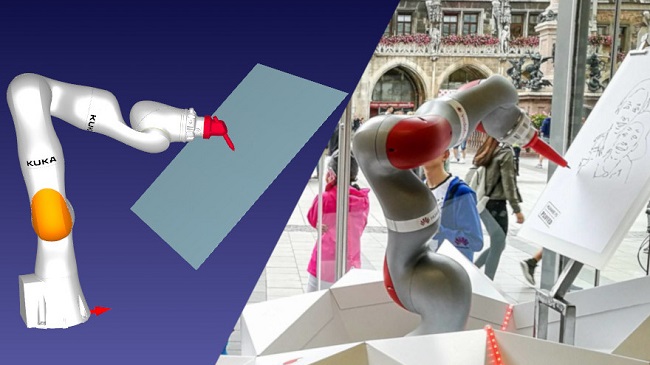 thuc te va mo phong voi robot thuc te va mo phong voi robot